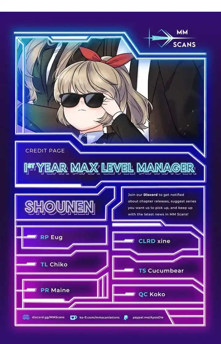 1st year Max Level Manager Chapter 87 1